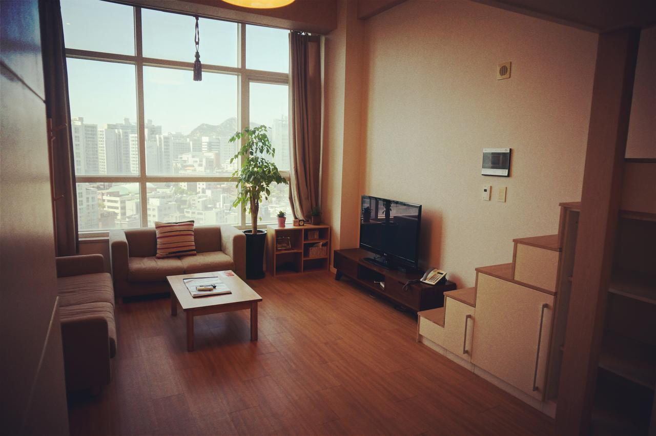Serviced Apartment Seoul Station Exterior foto