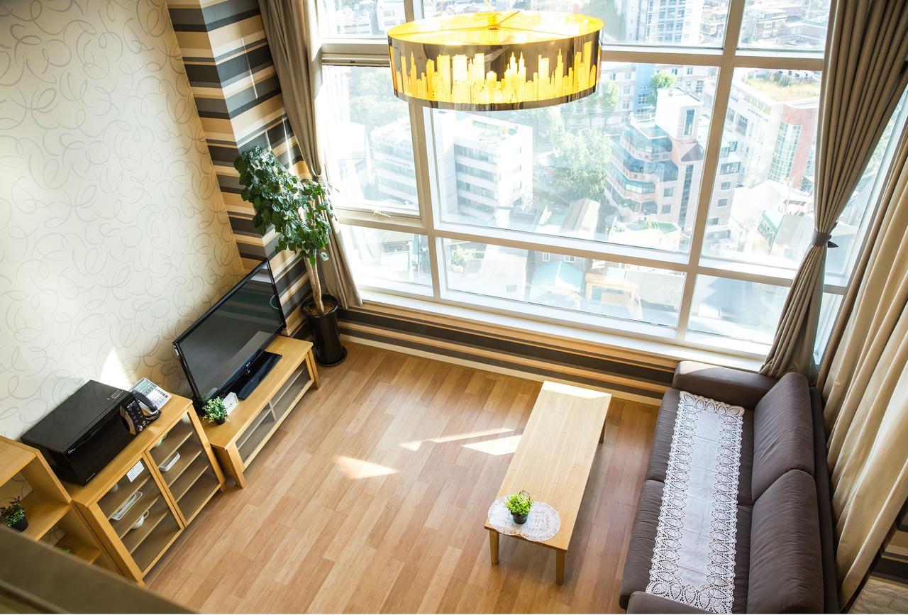 Serviced Apartment Seoul Station Exterior foto