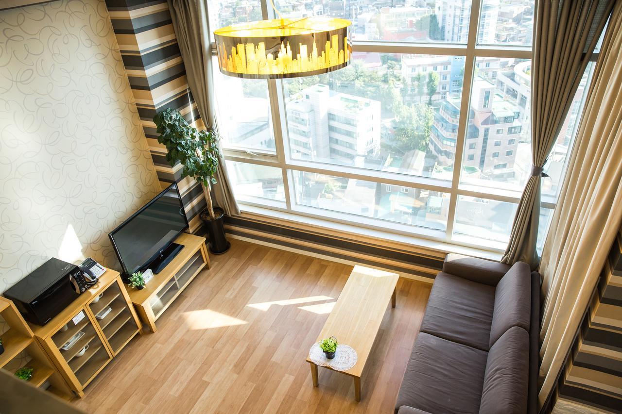 Serviced Apartment Seoul Station Exterior foto